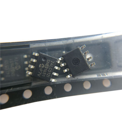 EEPROM 512K मेमोरी IC चिप फ्लैश माइक्रोचिप इलेक्ट्रिकल स्टोरेज चिप 24LC512T-I/SN