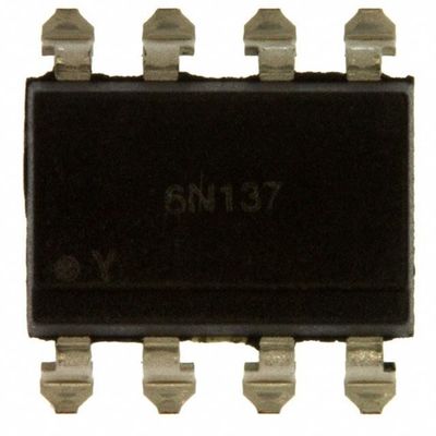6N137S-TA1 एनालॉग आइसोलेटर आईसी ऑप्टो आइसोलेटर्स लॉजिक आउटपुट