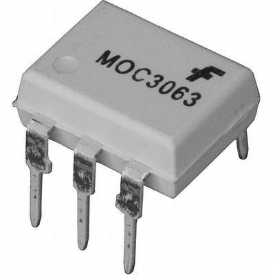 MOC3063M एनालॉग आइसोलेटर IC Optoisolators Triac SCR आउटपुट